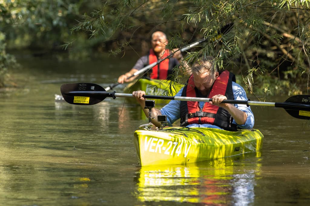 Kanutouren in der Lüneburger HeideKanu-Feeling, river Örtze