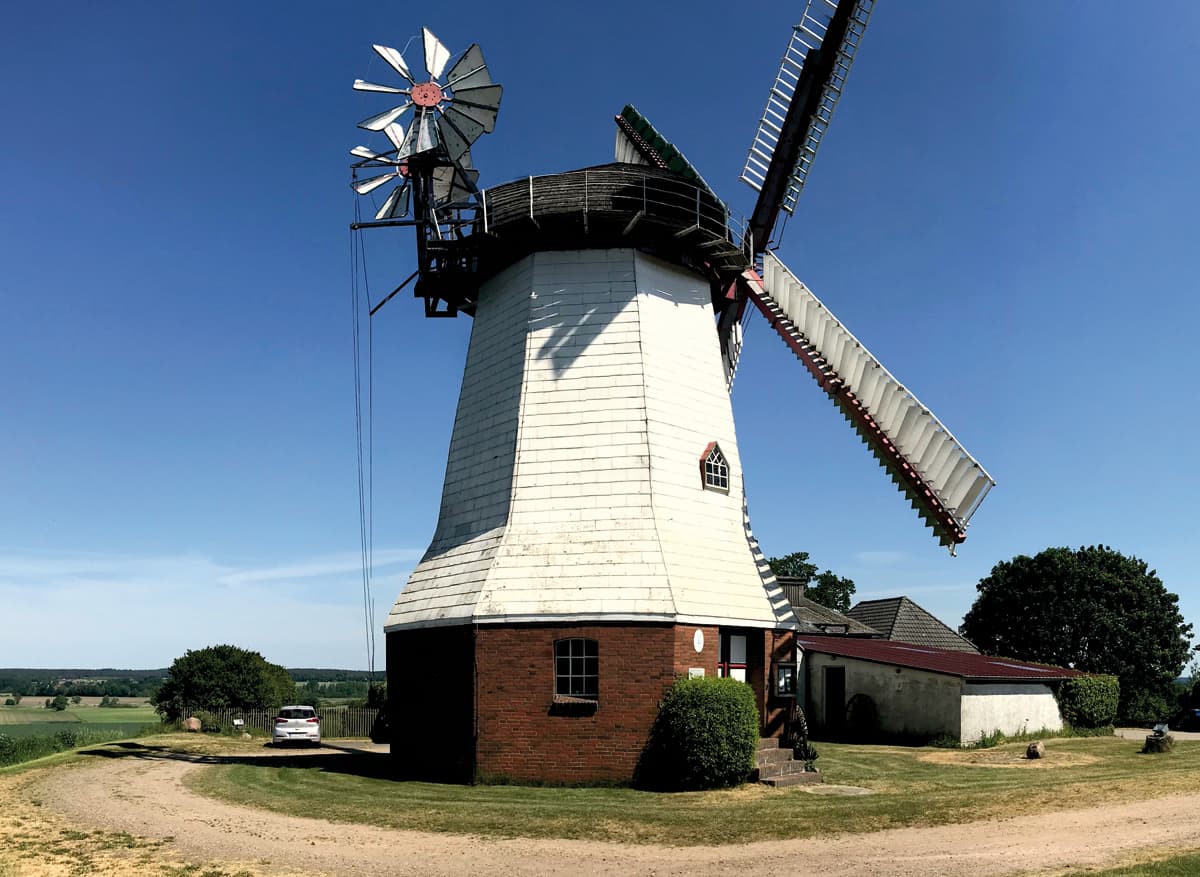 Windmühle-Erdholländer