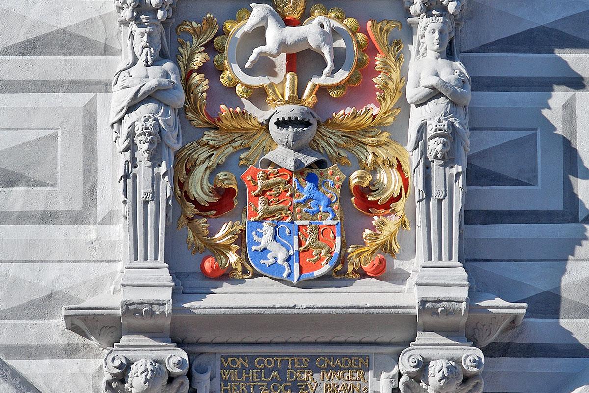 Wappen am Alten Rathaus Celle