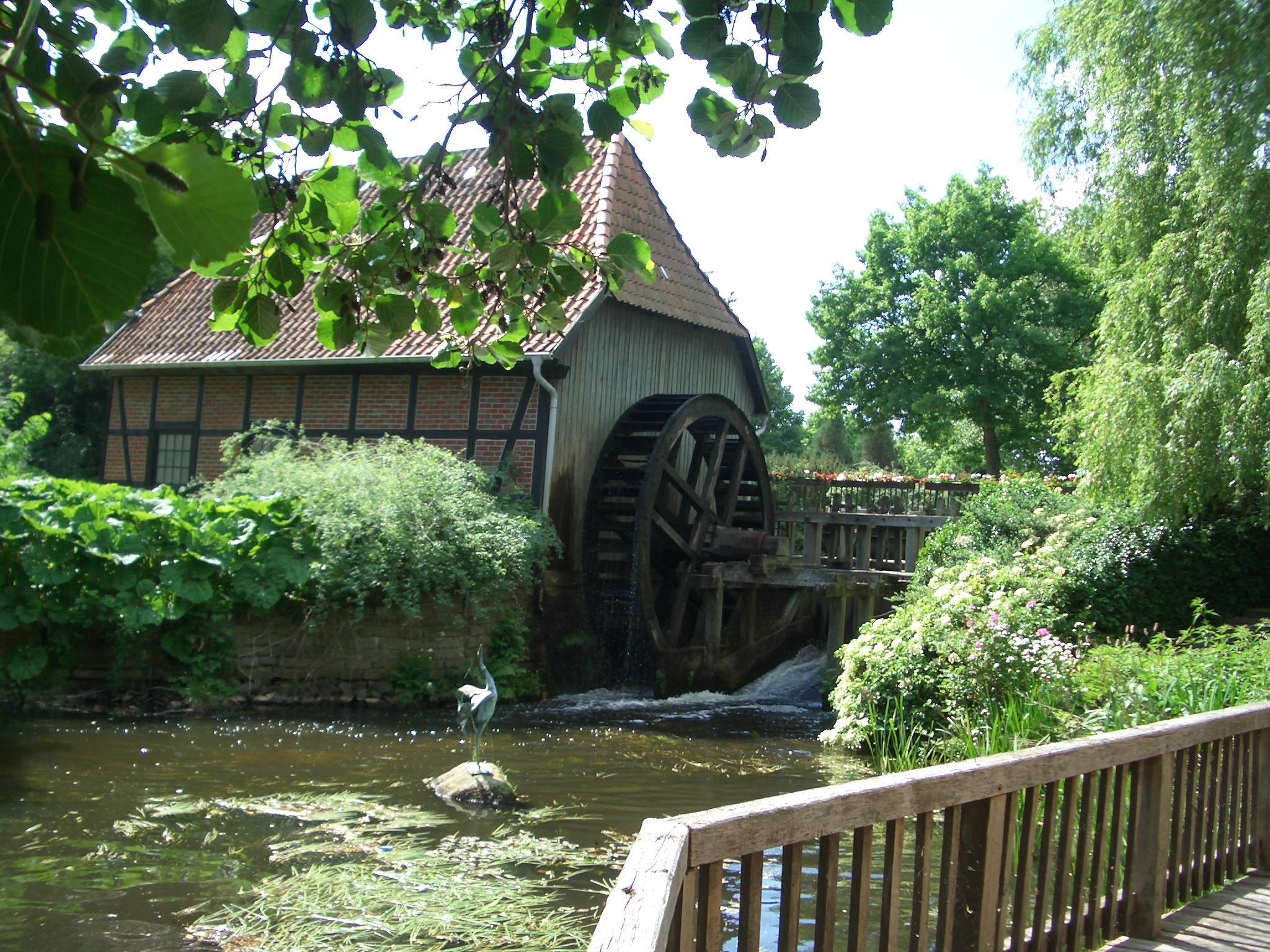 Die historische Wassermühle