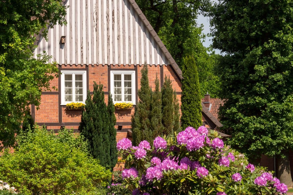 Romantisches Fachwerkdorf Müden Örtze mit dem Posthotel