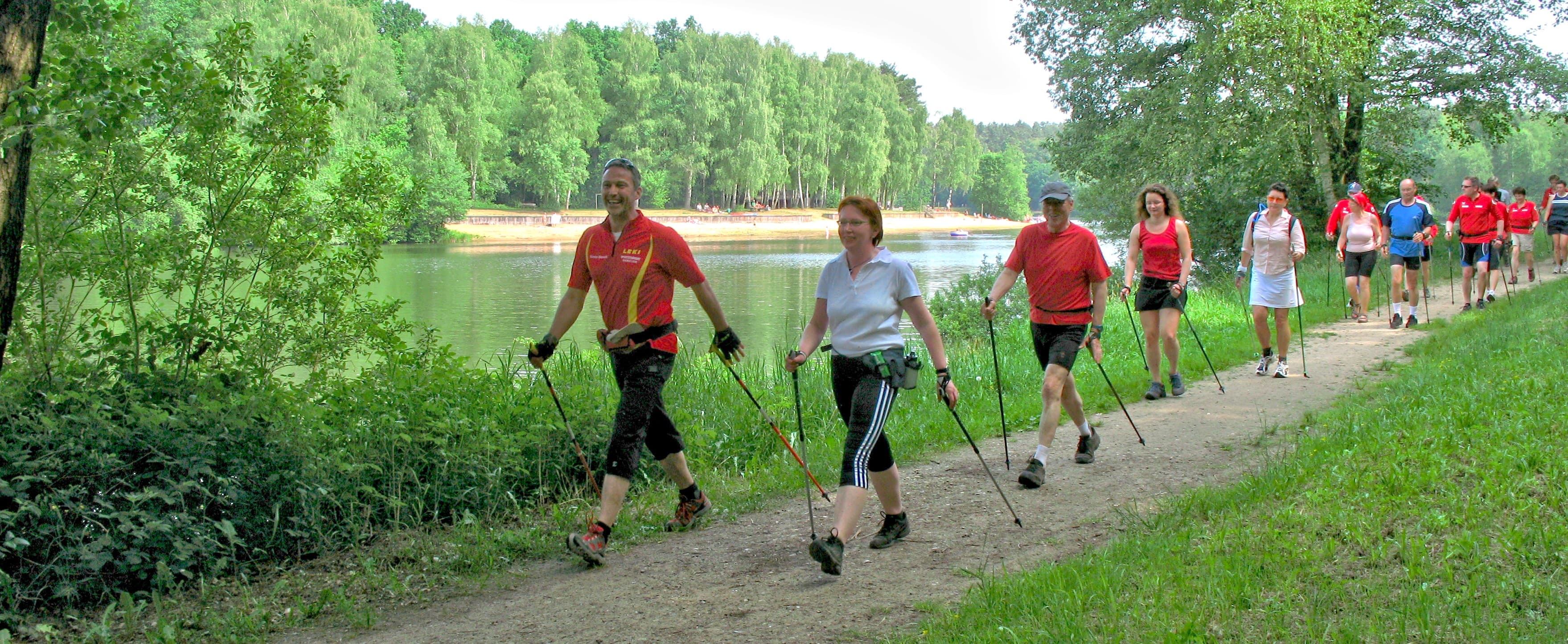 Nordic Walking am Hardausee Hösseringen