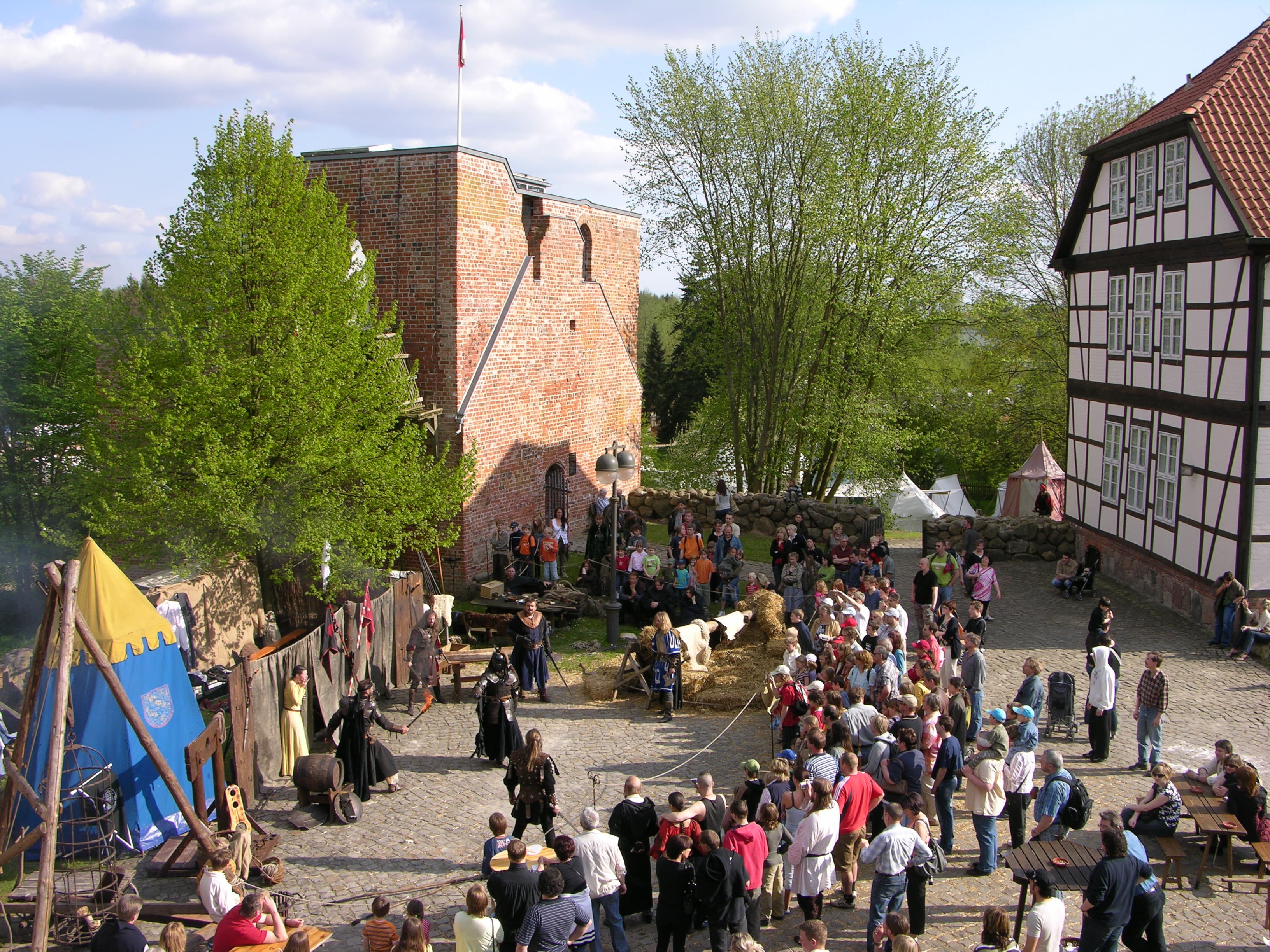 Burghof Burgspektakel