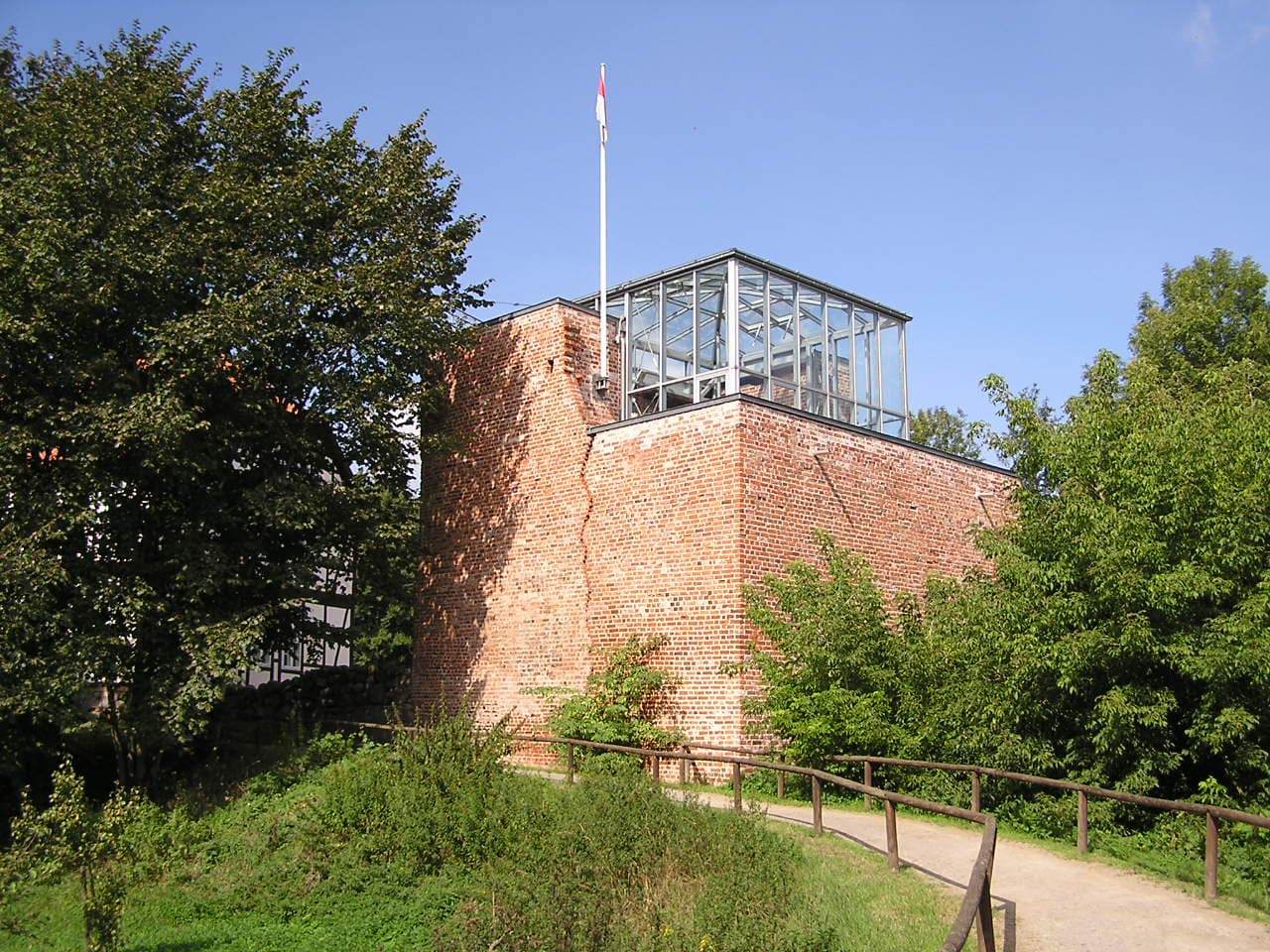 Burgturm Aussenansicht