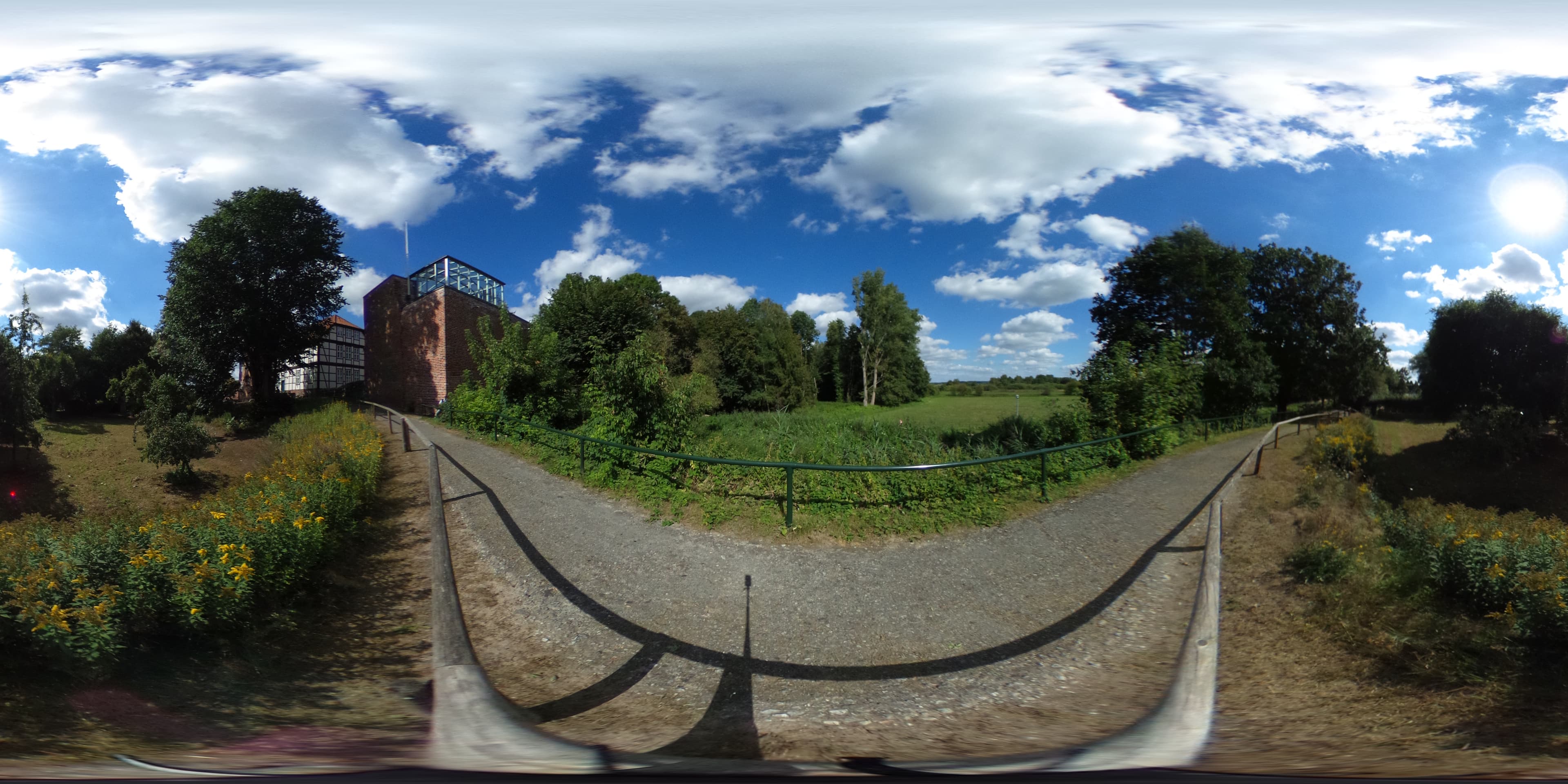 Burg Bodenteich  und Seewiesen 