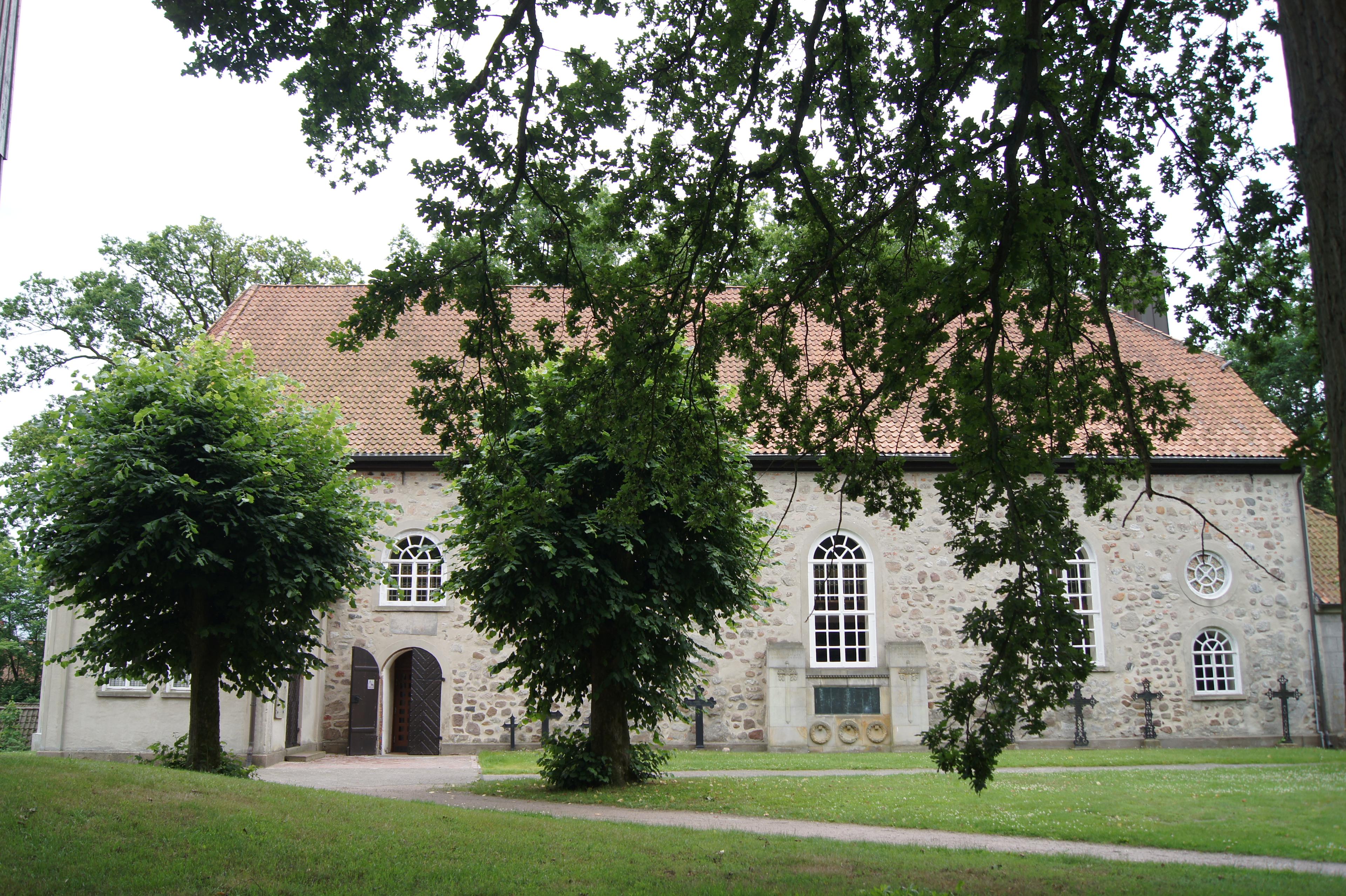 Kirche St. Martin Dorfmark - Seitenansicht