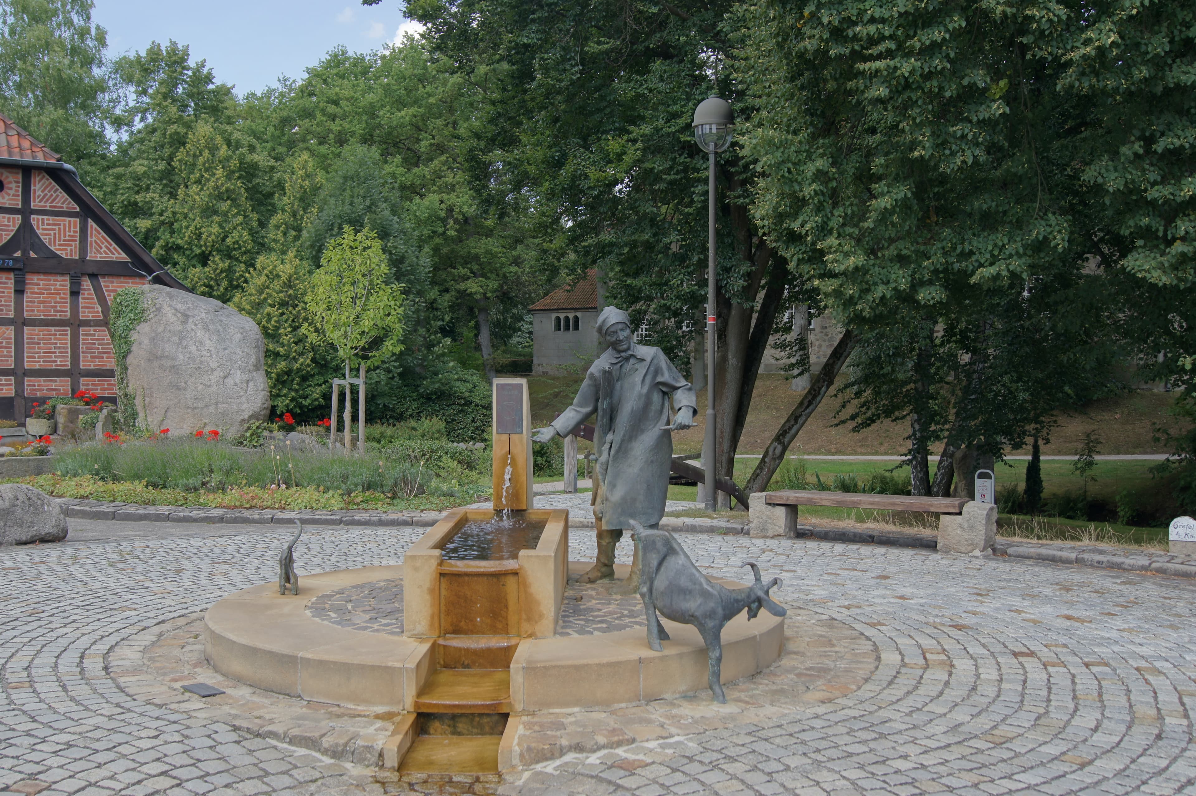 Brunnen Grefel Dojen in Dorfmark