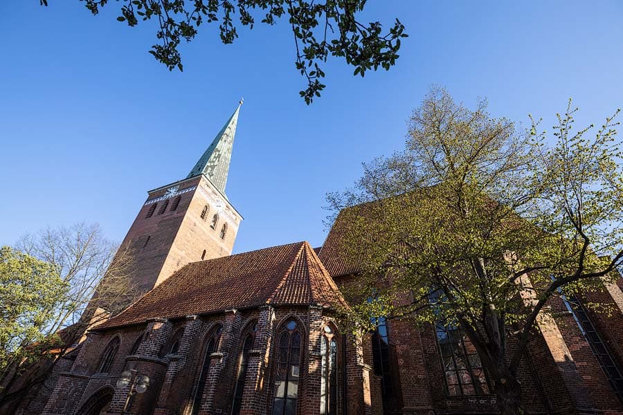 St.Marien-Kirche in der Uelzener Innenstadt