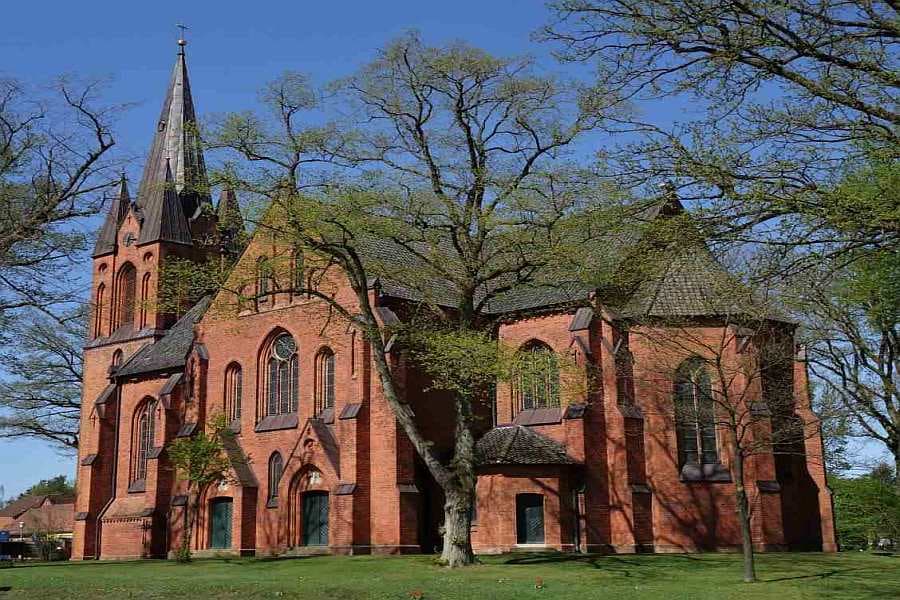 St. Jakobi Kirche, Hanstedt, Aussenansicht