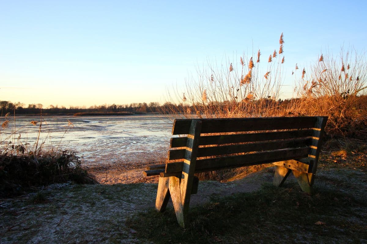 Winteridylle Hüttenseepark, Meißendorfer Teiche