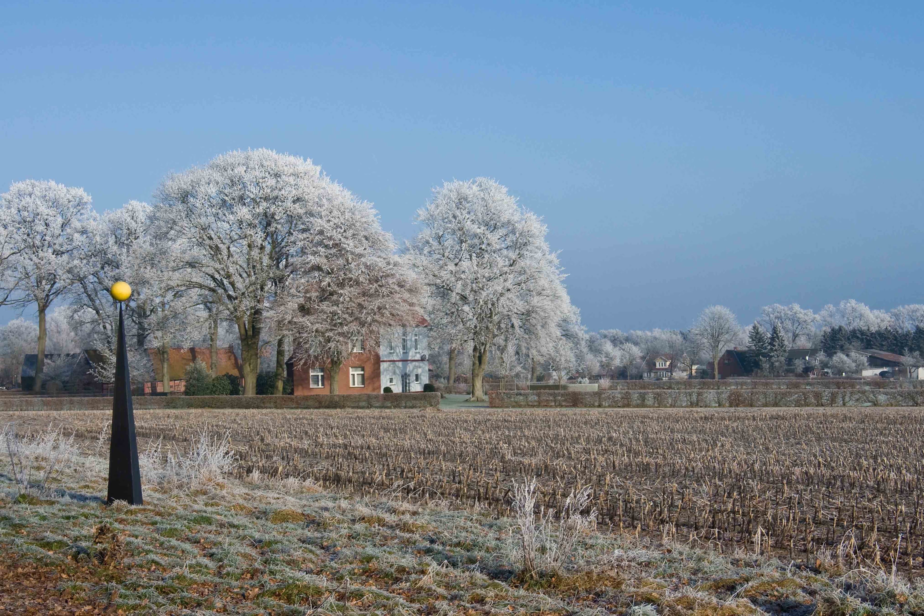 Planetenweg Winter