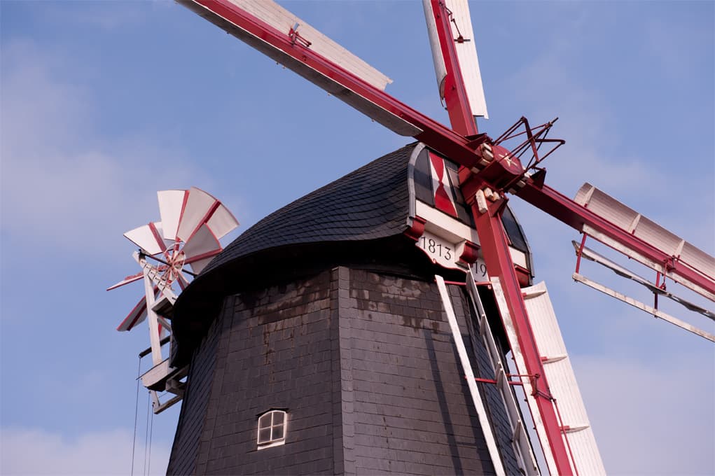 Galerieholländer Windmühle