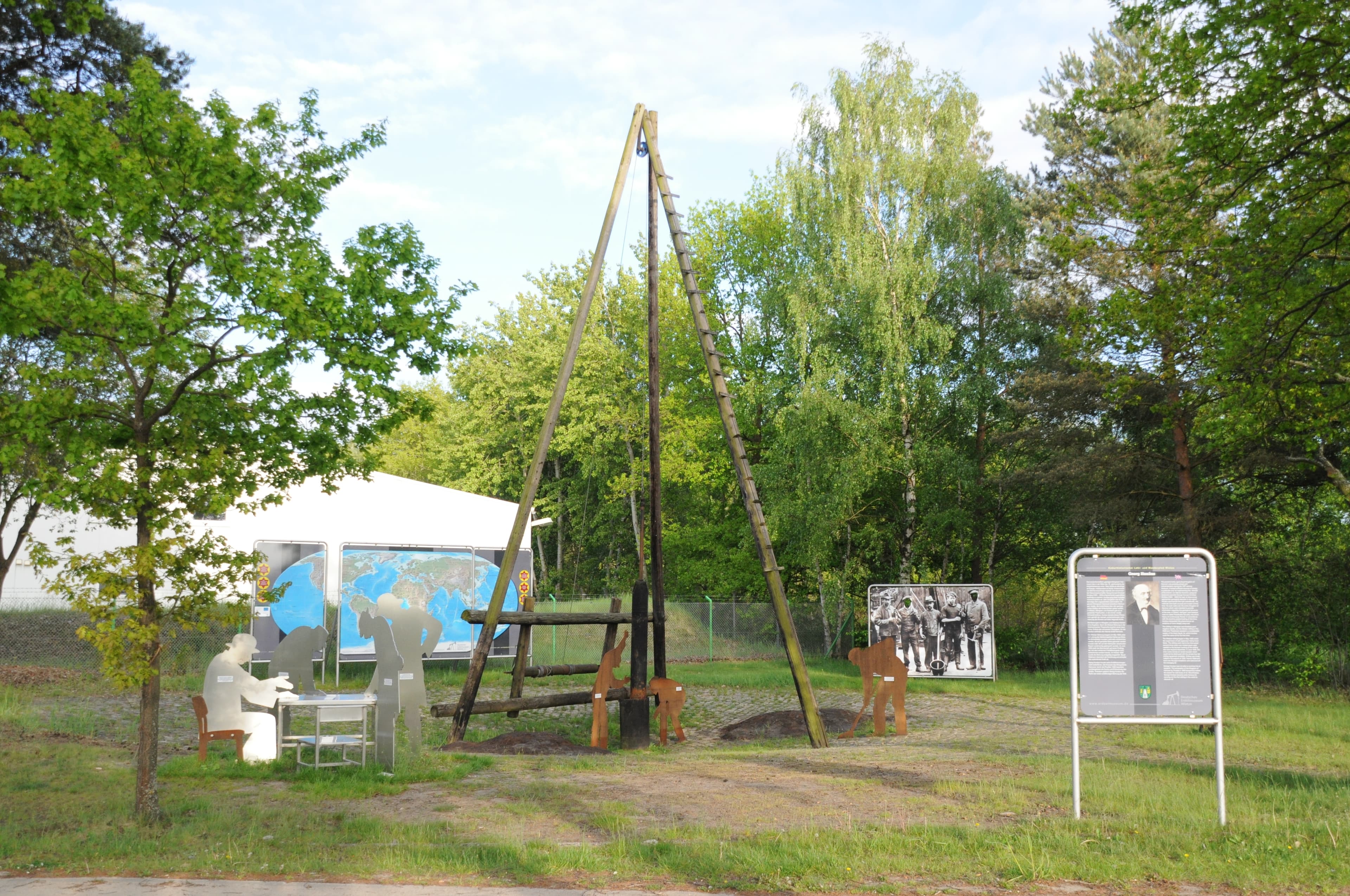 Gedenkplatz der Hunäusbohrung