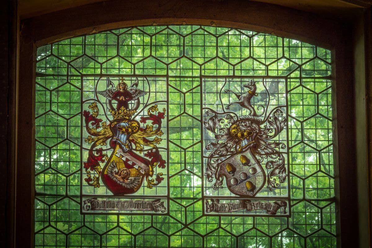Die Fenster in der Maria-Magdalenen Kapelle zu Oppershausen