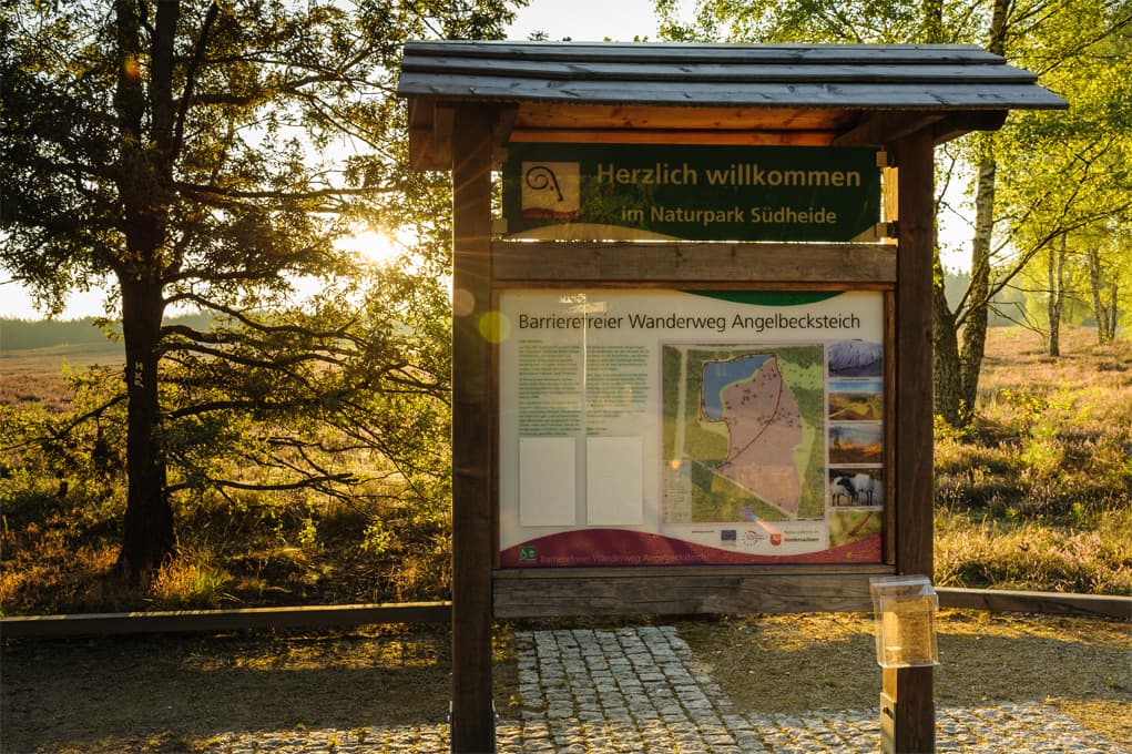 angelbecksteich, hermannsburg, naturpark suedheide, lueneburger heide