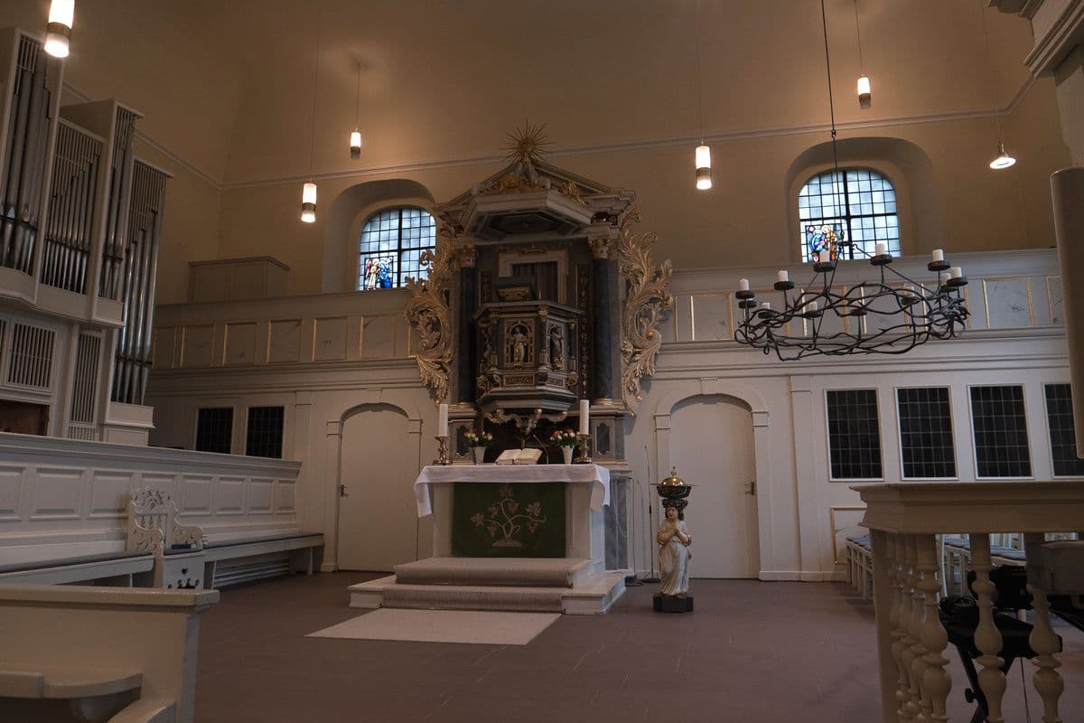Der Altar in der St. Marienkirche zu Wienhausen