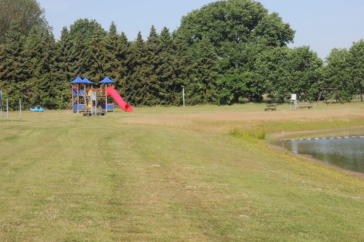 Spielgerüst im Strandfreibad in Langlingen