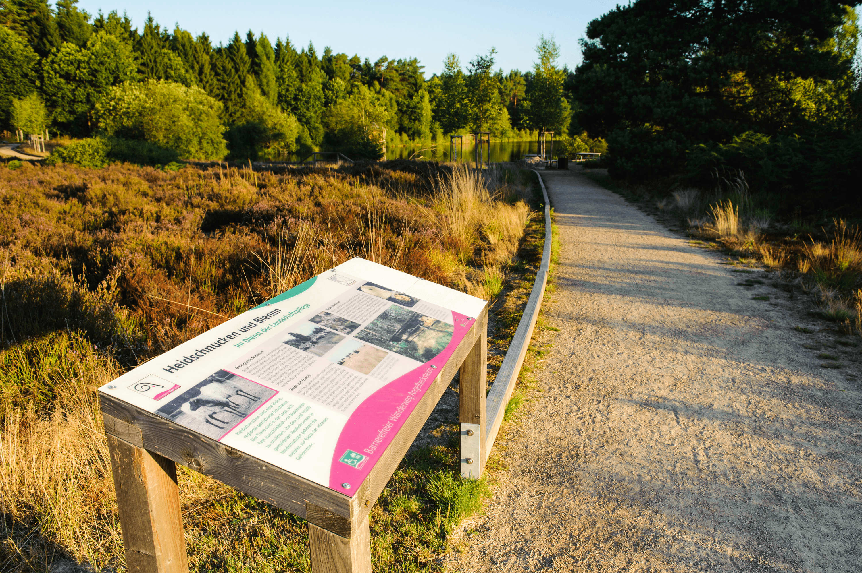 Infotafeln am Angelbecksteich