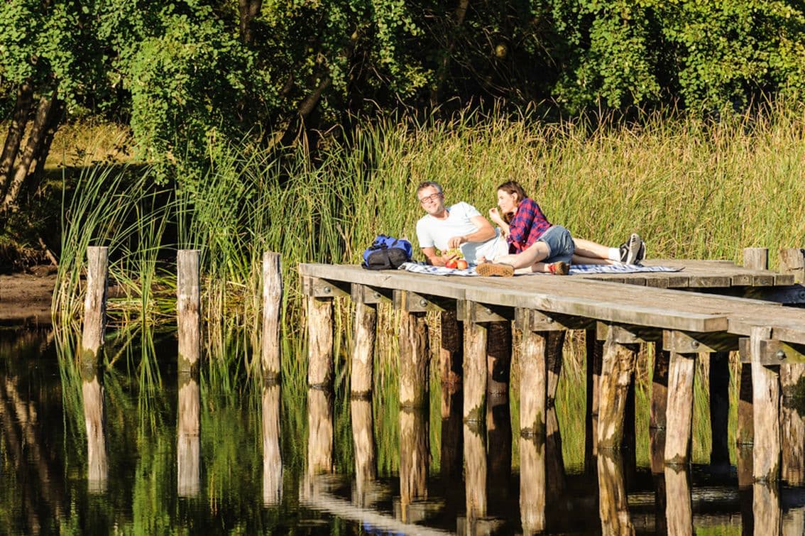 Picknick am See bei Bargfeld