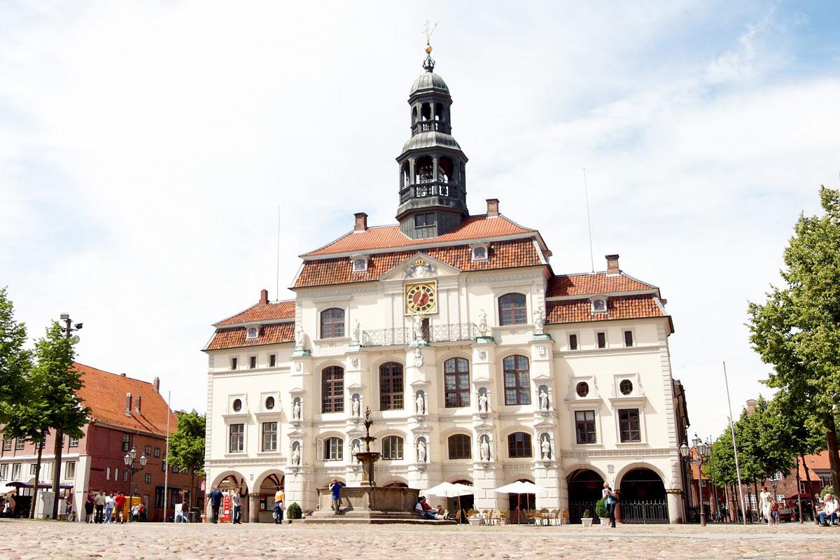 Historiske rådhus i Lüneburg