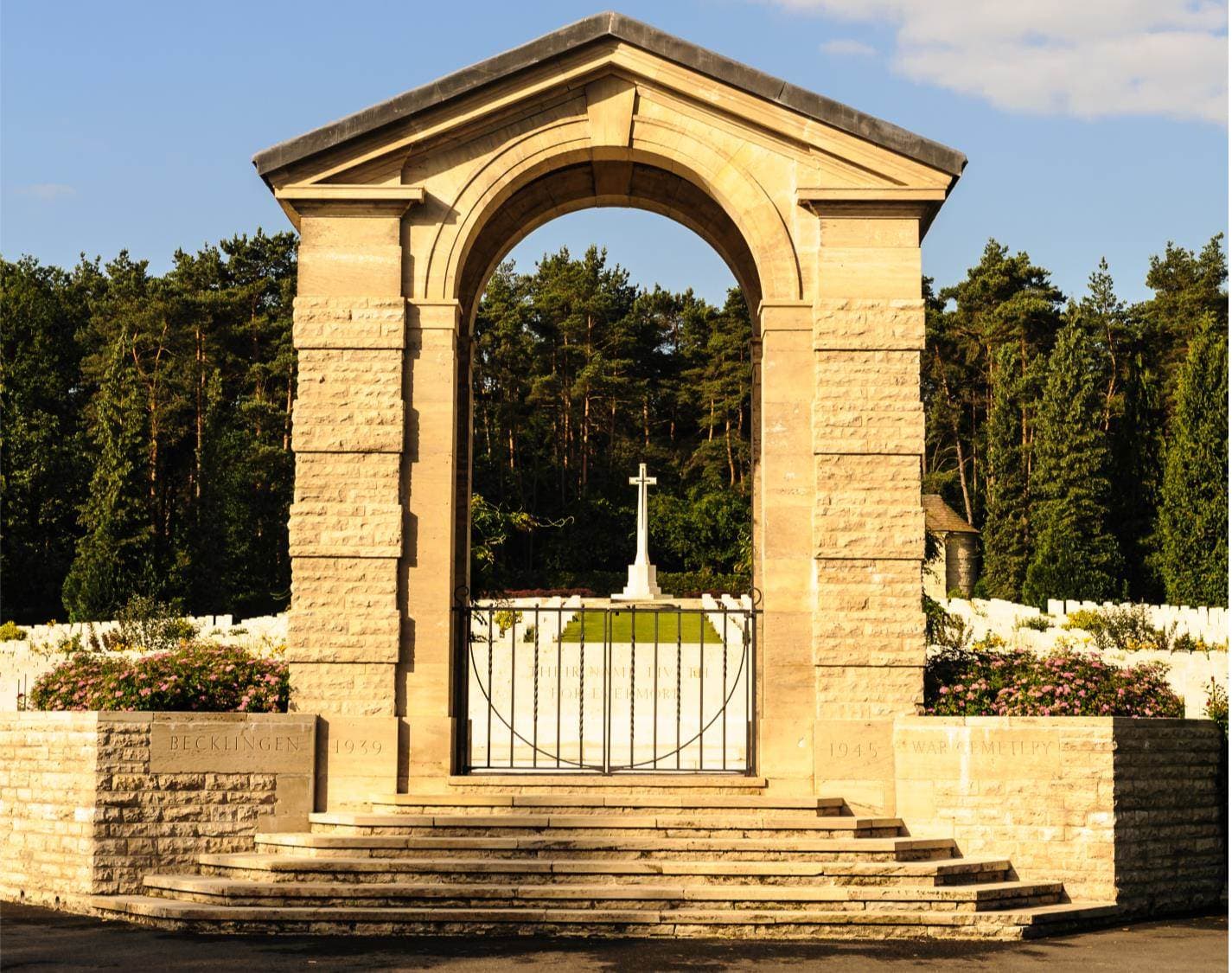 Soldatenfriedhof bei Oehus