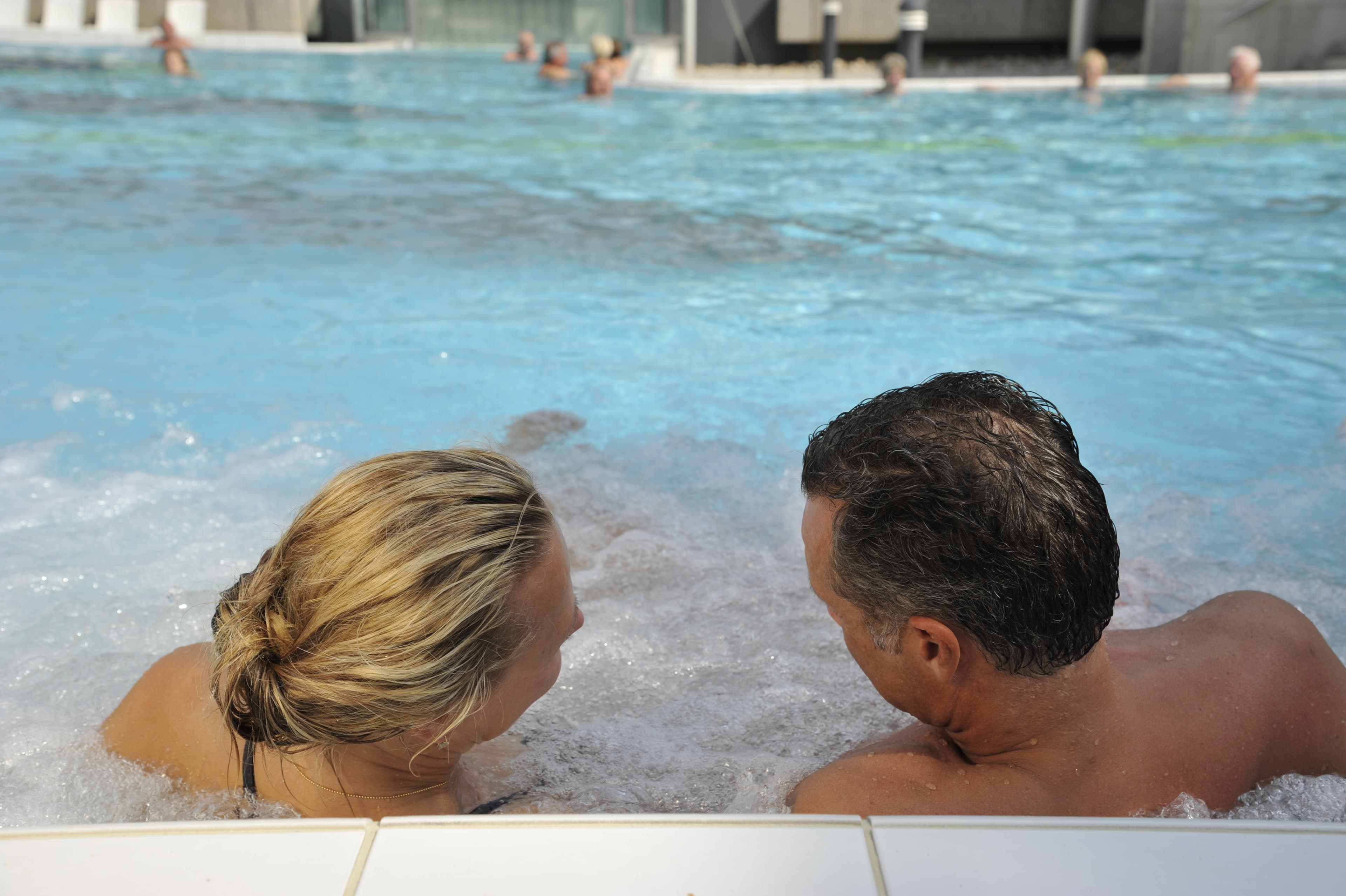 Außenbecken der Jod-Sole-Therme in Bad Bevensen