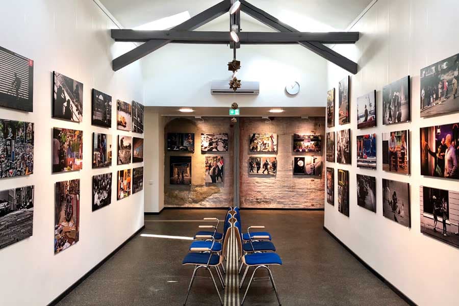 felto Filzwelt Soltau: Ausstellungsfläche, Galerie