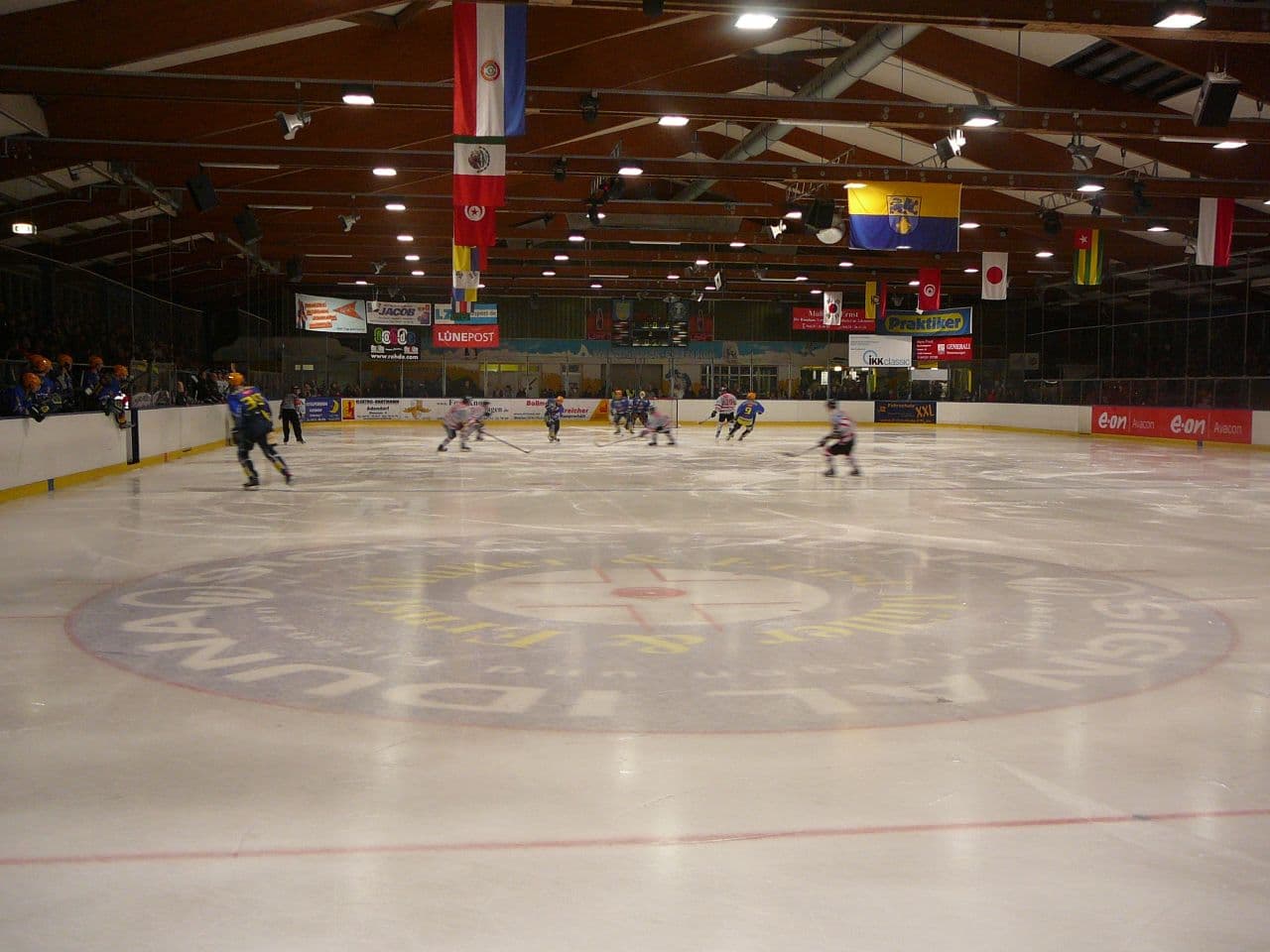 Innenansicht Eisstadion