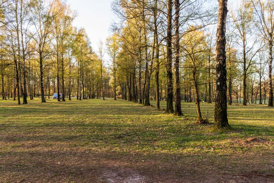 Parkplatz in Niederhaverbeck