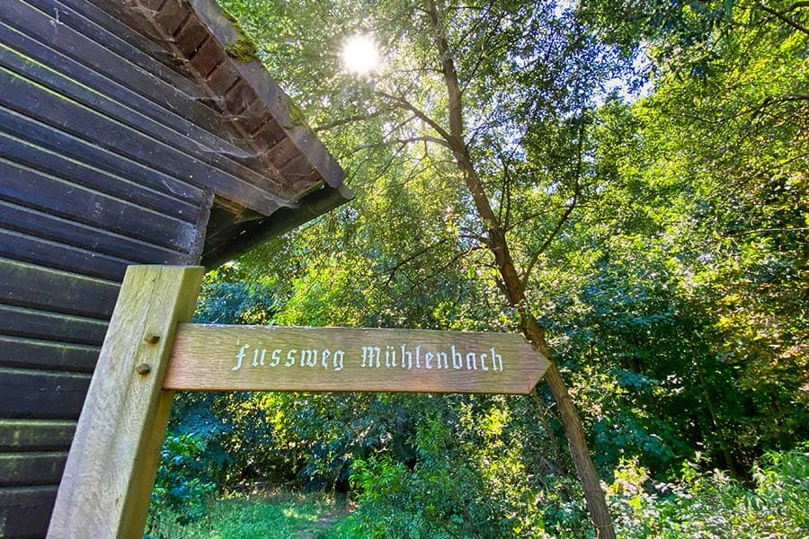 Schneverdingen Wassermühle Lünzen Mühlbach