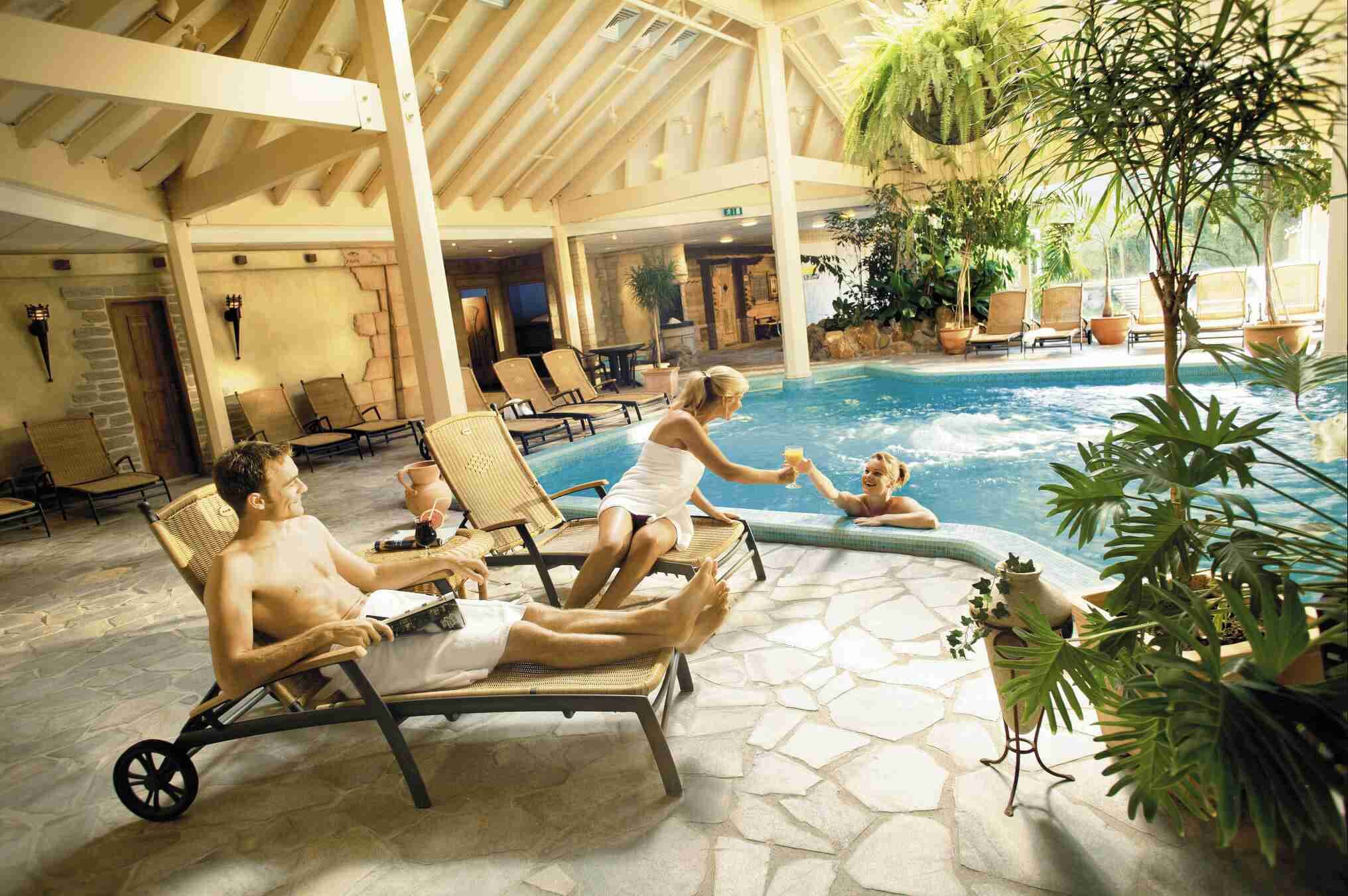 Saunalandschaft Nature und Spa CENTER PARCS Bispinger Heide