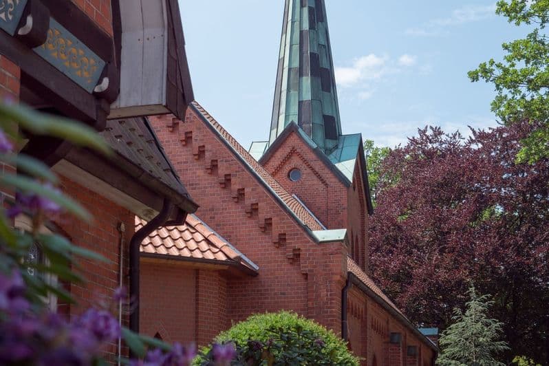 Außenansicht Kleine Kreuzkirche