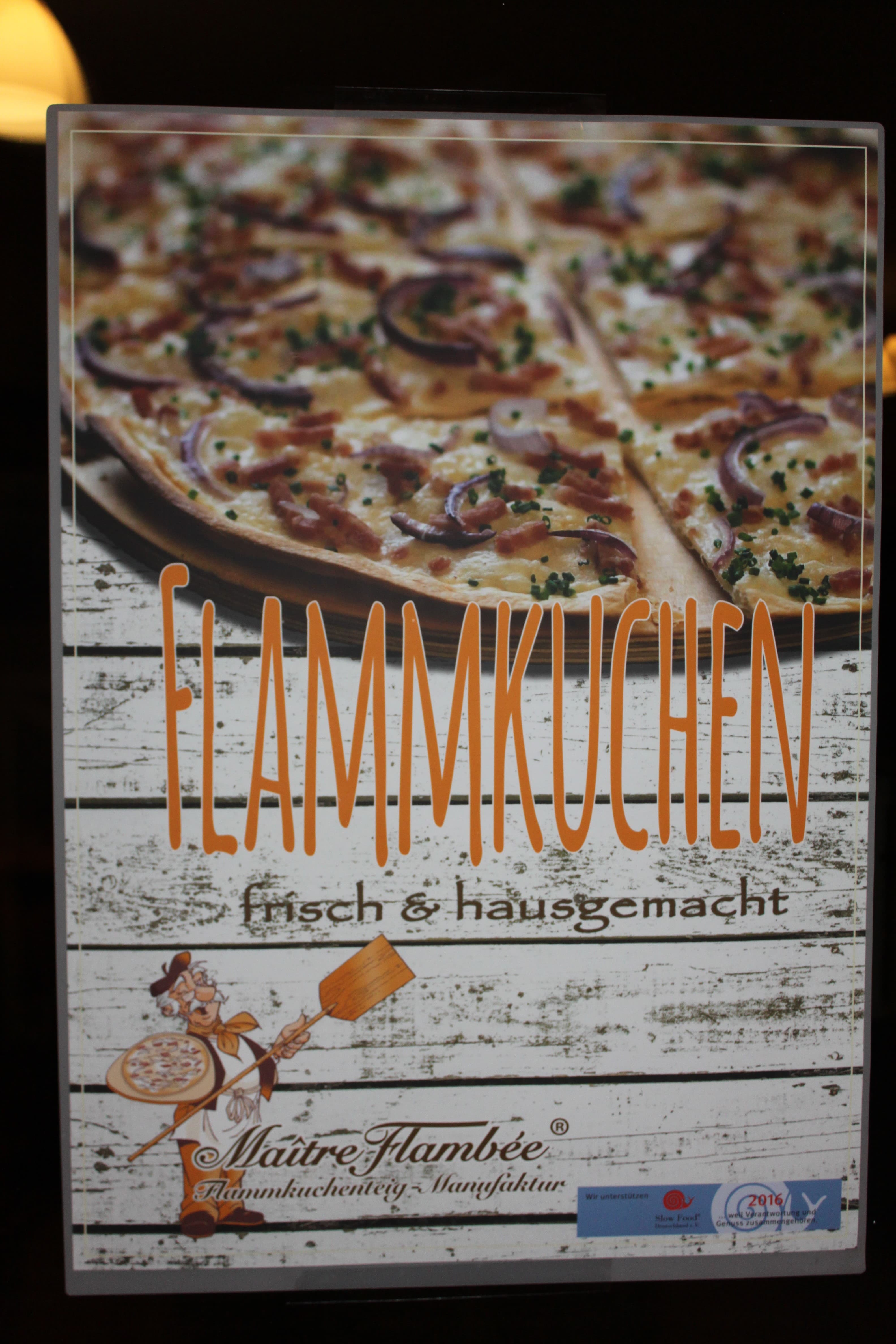 Flammkuchenposter