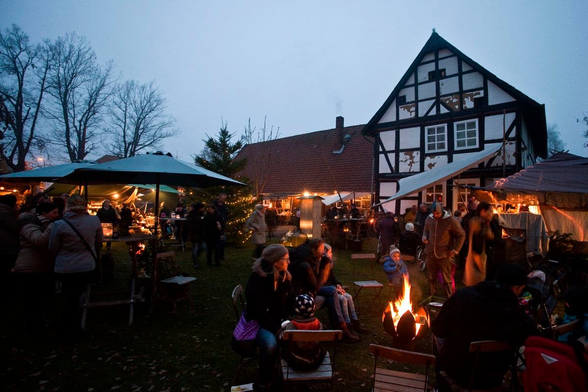 Weihnachtsmarkt auf dem Antikhof