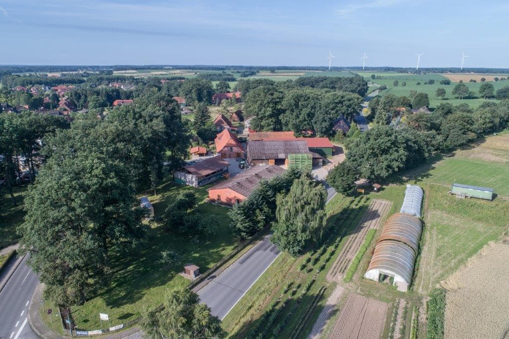 Hof Drewes Luftaufnahme