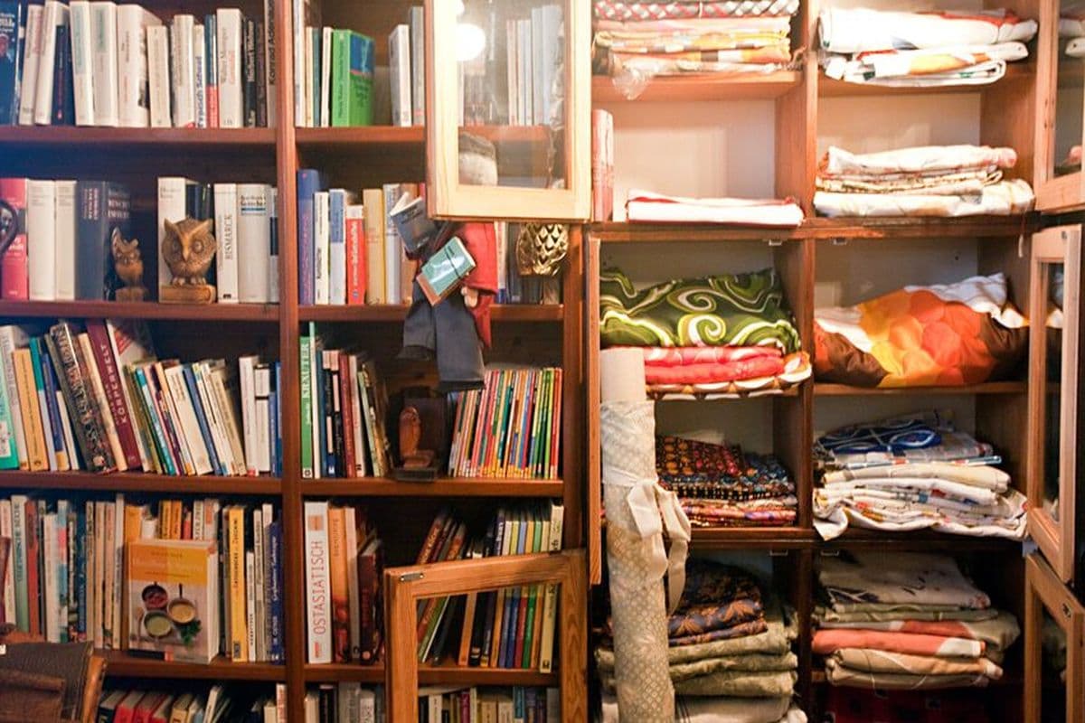 Bücher in der Trödelscheune Bröckel