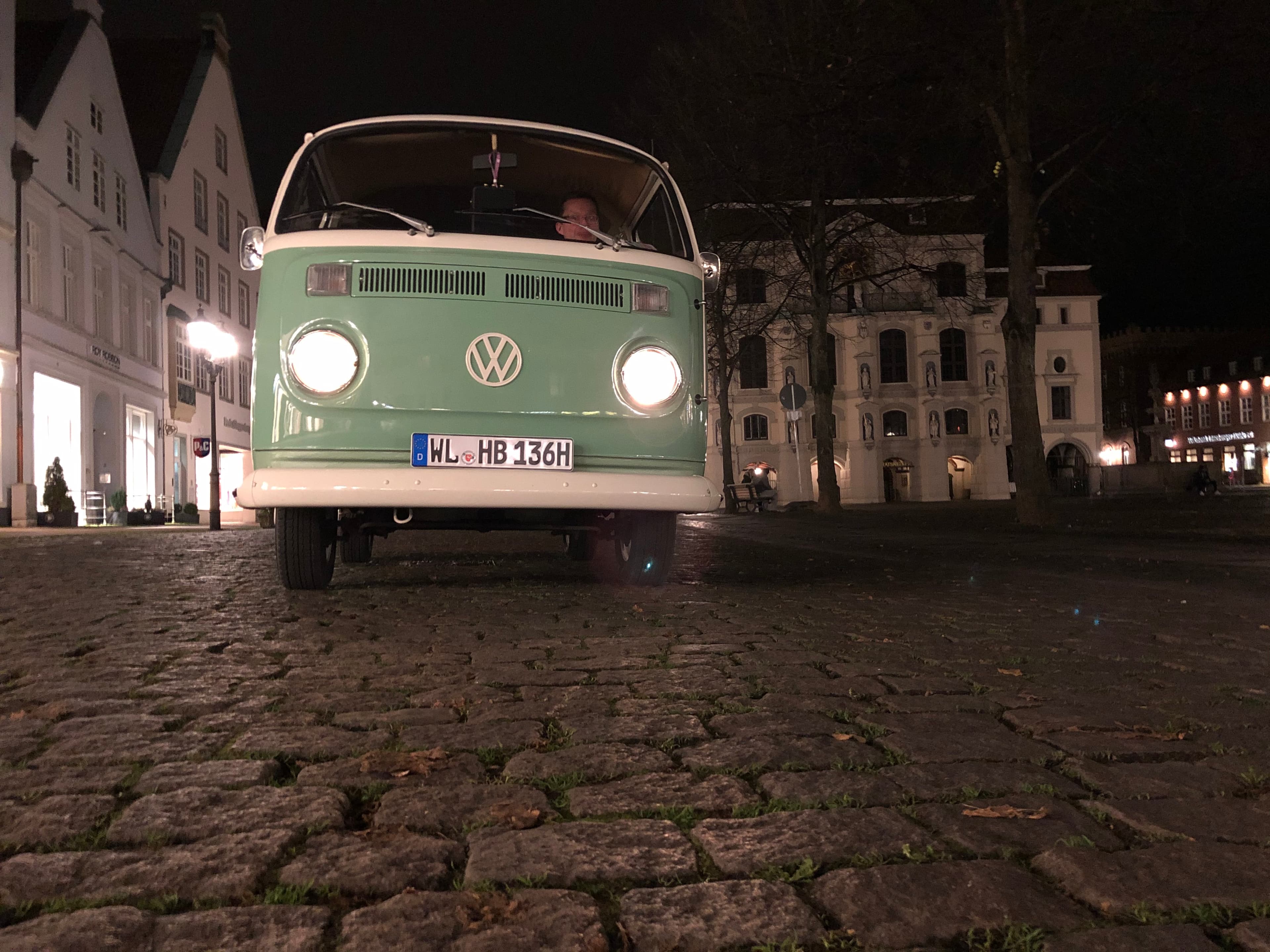 Heide Bulli Hilde auf der Lüneburger Lichter Tour