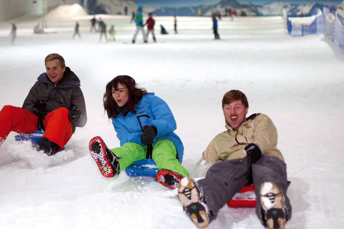 snow world bispingen schlitten