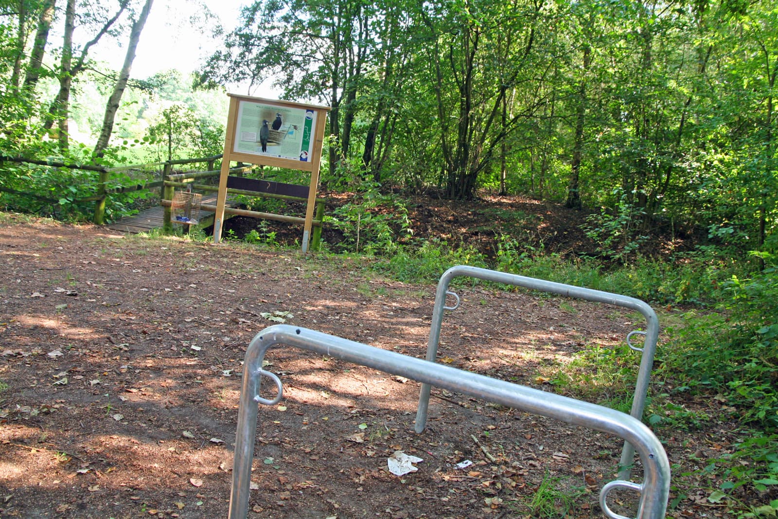 Rastplatz an der Aussichtsplattform Jastorfer See