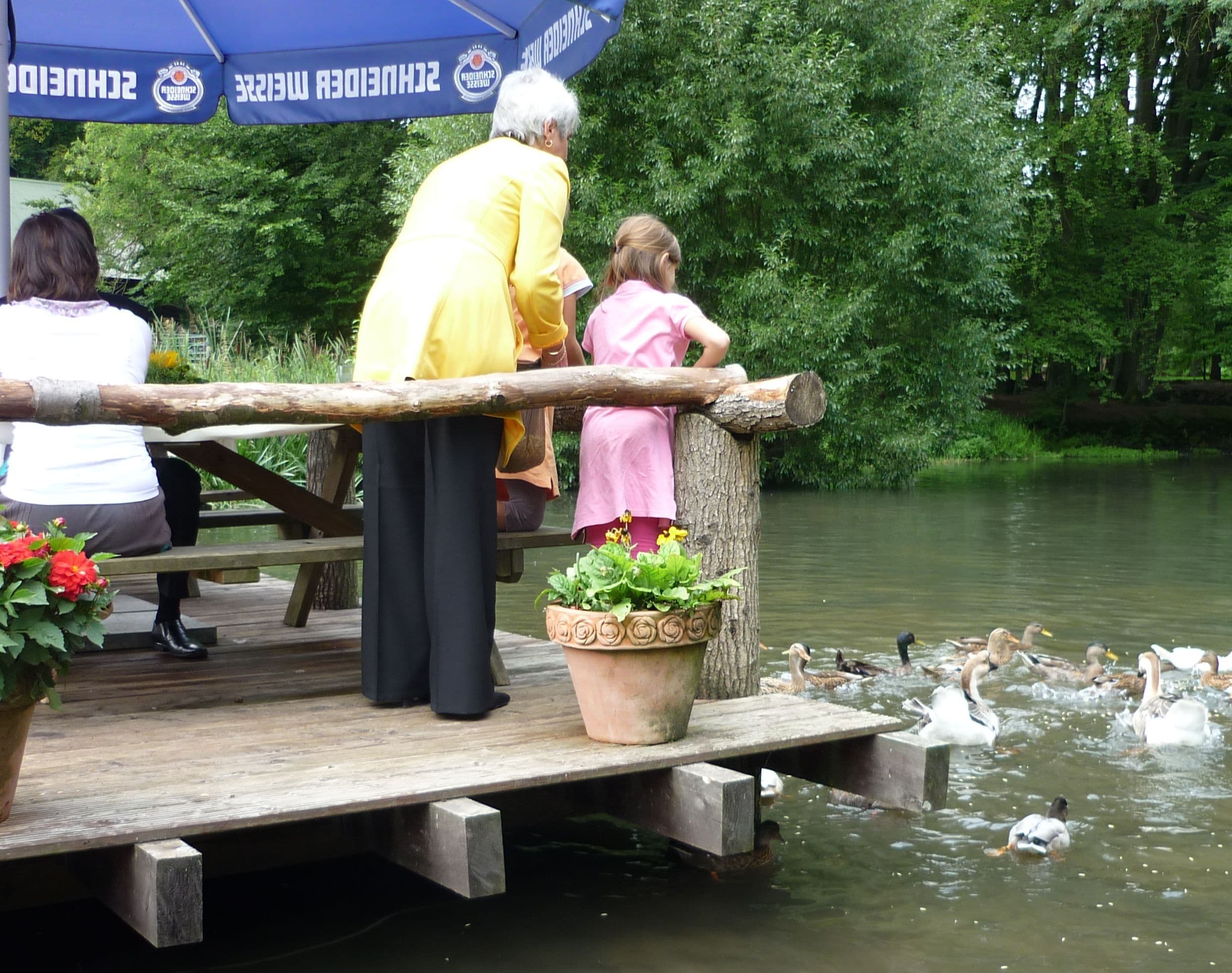 Teich-Terrasse Jesteburg: Dorfkrug am Mühlenteich