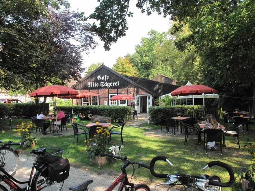 Jesteburg: Cafè "Alte Sägerei"