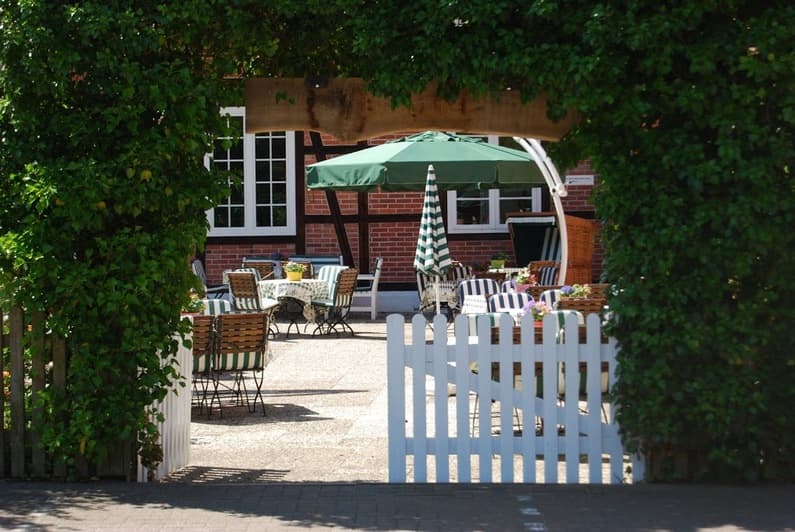 Terrassenblick Hermannsburg: Restaurant Gänsestuben im Misselhorner Hof