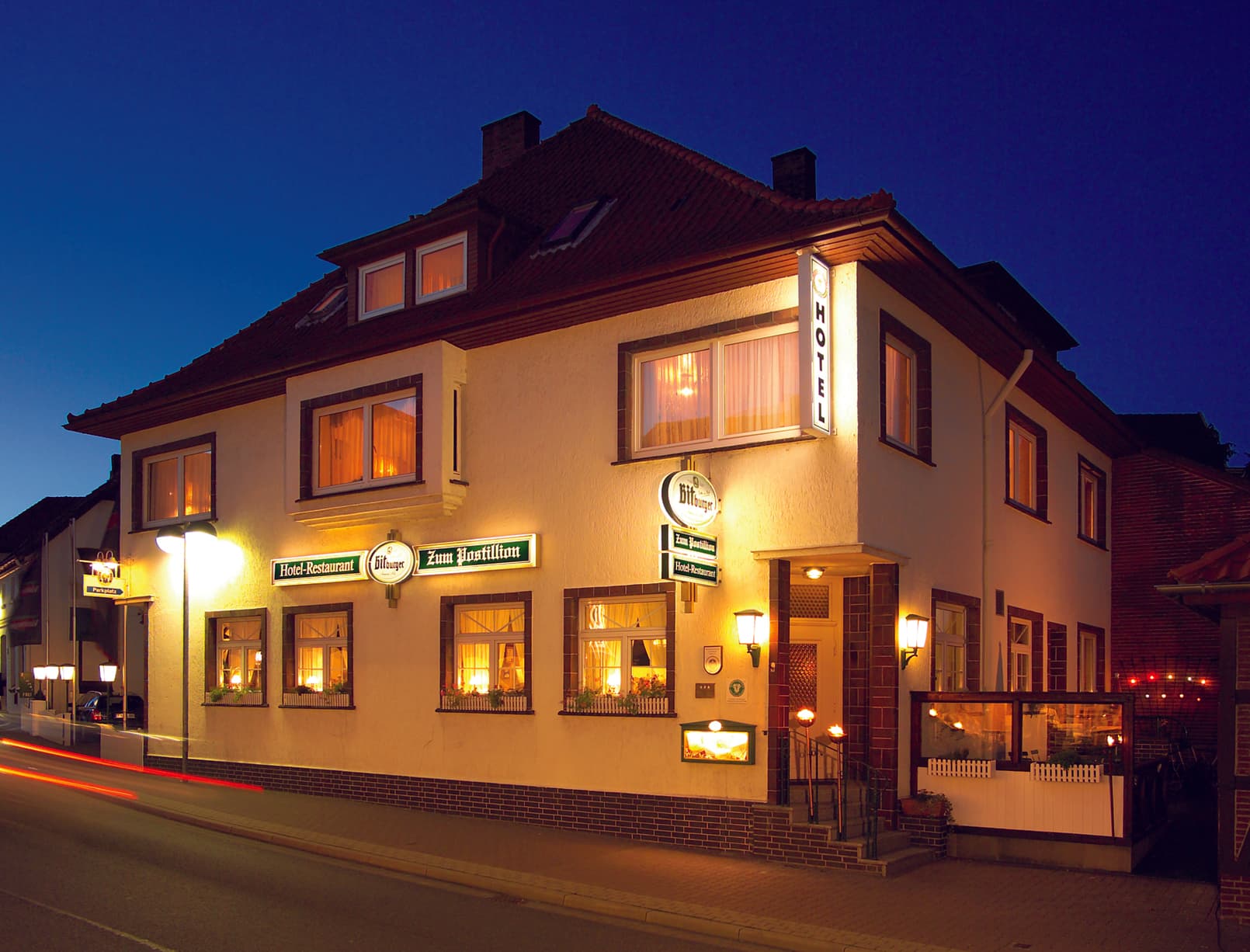 Außenansicht Hotel Restaurant Zum Postillion