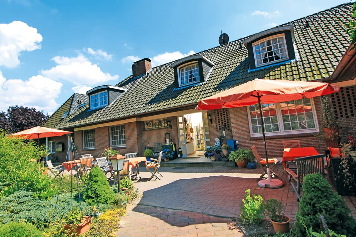 Terrasse Hotel Landhaus Heideschmiede