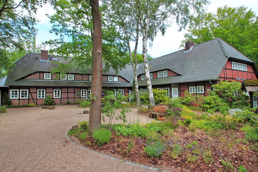 Hotel Schäferhof Schneverdingen auffahrt