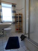Badezimmer in der Ferienwohnung Löwenzahn der Ferienwohnung Hedder in Bispingen