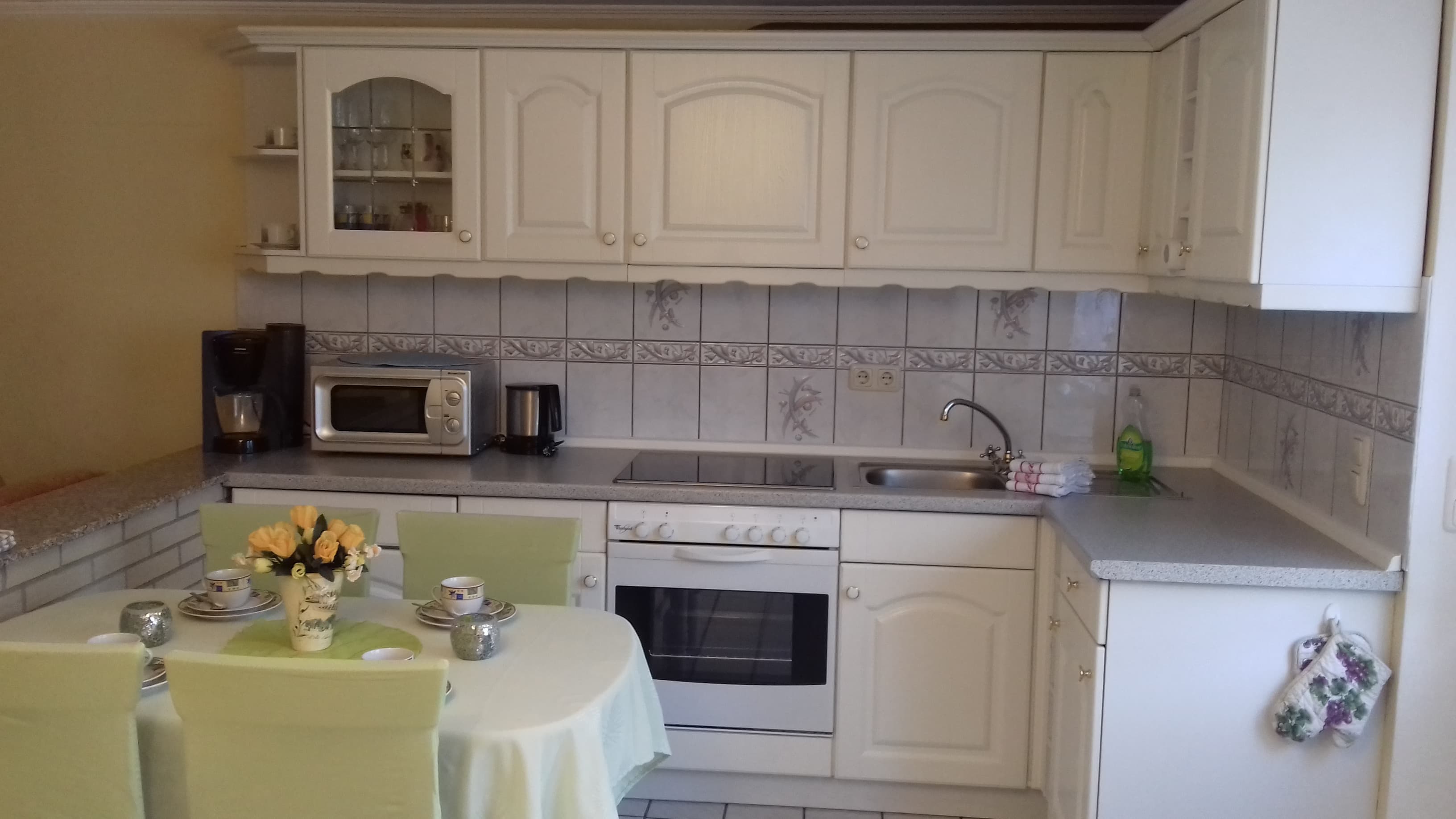 Küche in der Ferienwohnung Buchholz-Nordheide/bei Hamburg