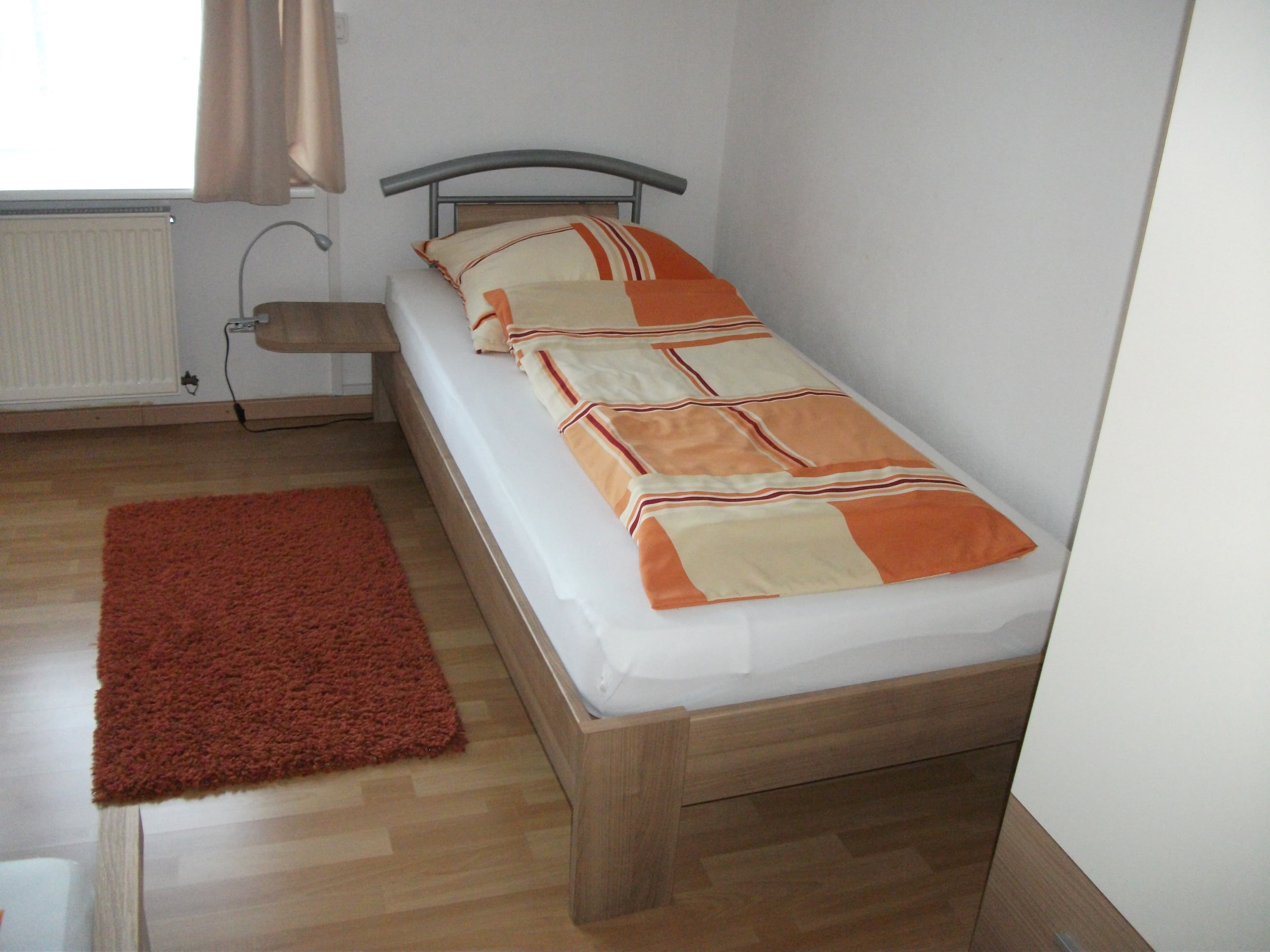 Schlafzimmer in der Ferienwohnung Buchholz-Nordheide/bei Hamburg