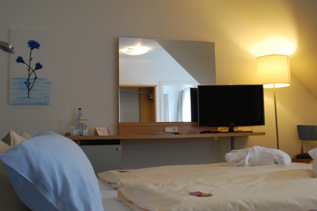 Doppelzimmer mit TV Ringhotel Forellenhof