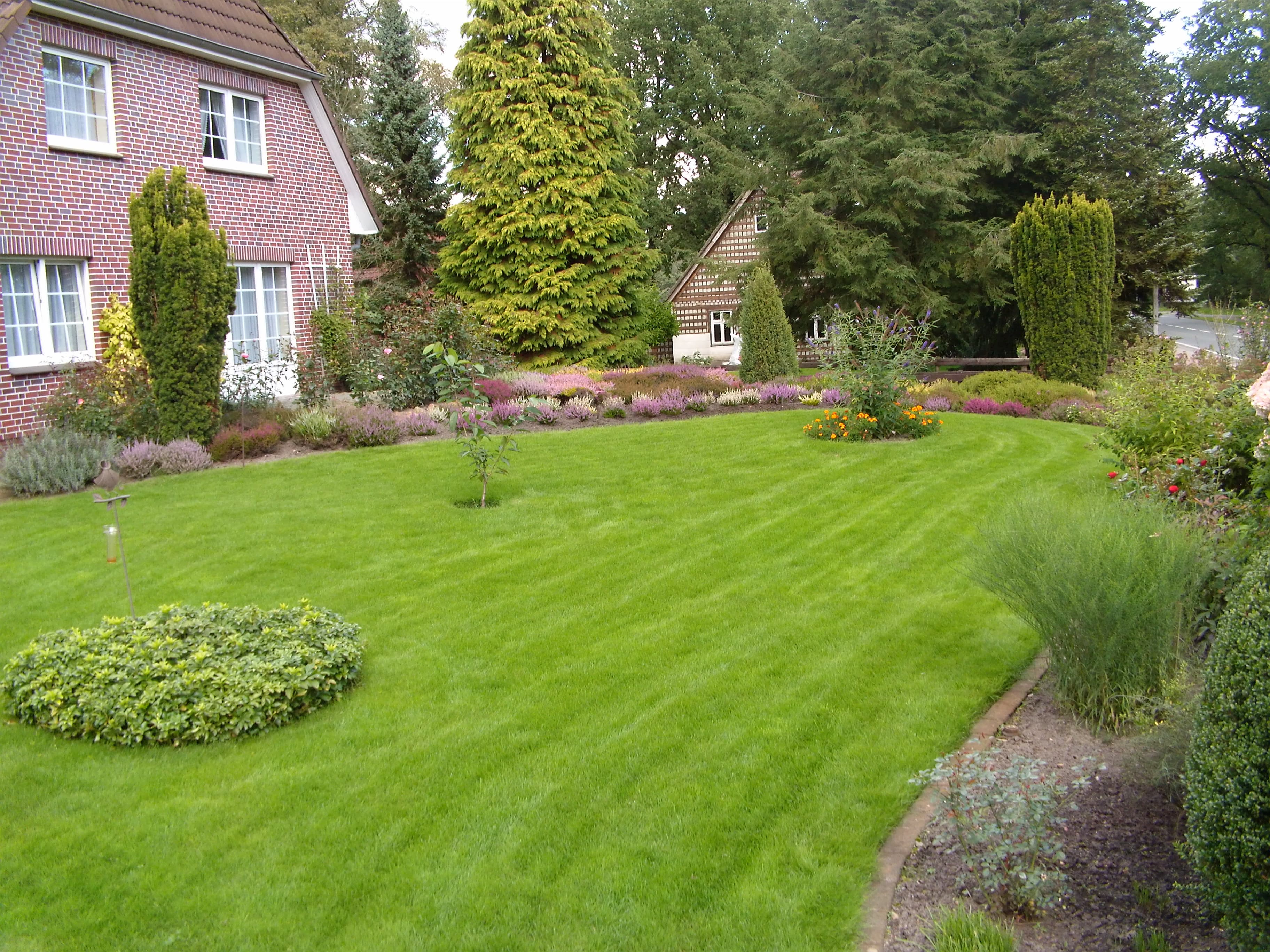 Garten der Ferienwohnung Mehrtens in Bispingen